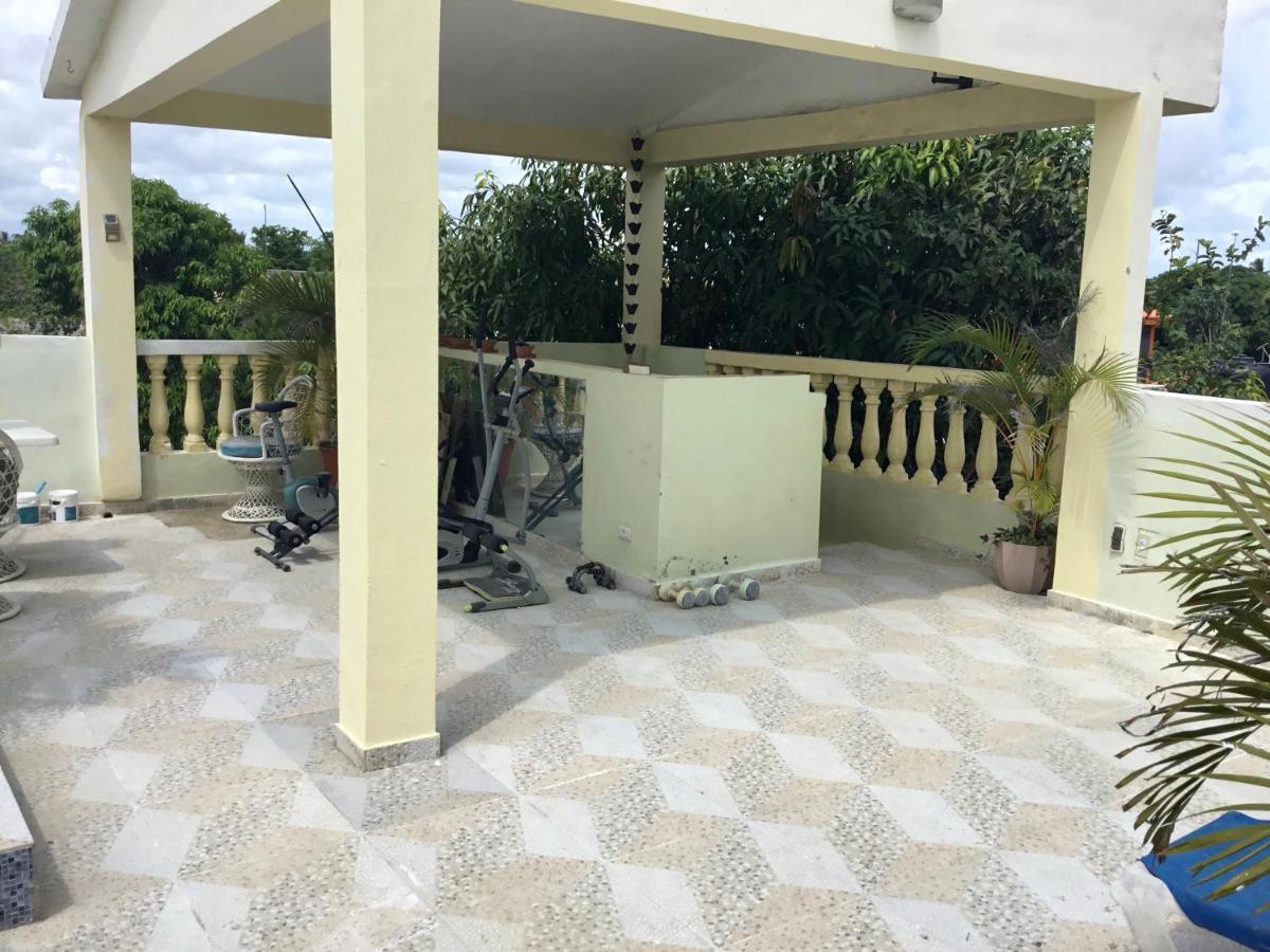 Posada El Sol, Home Near Airport Sdq Boca Chica Esterno foto